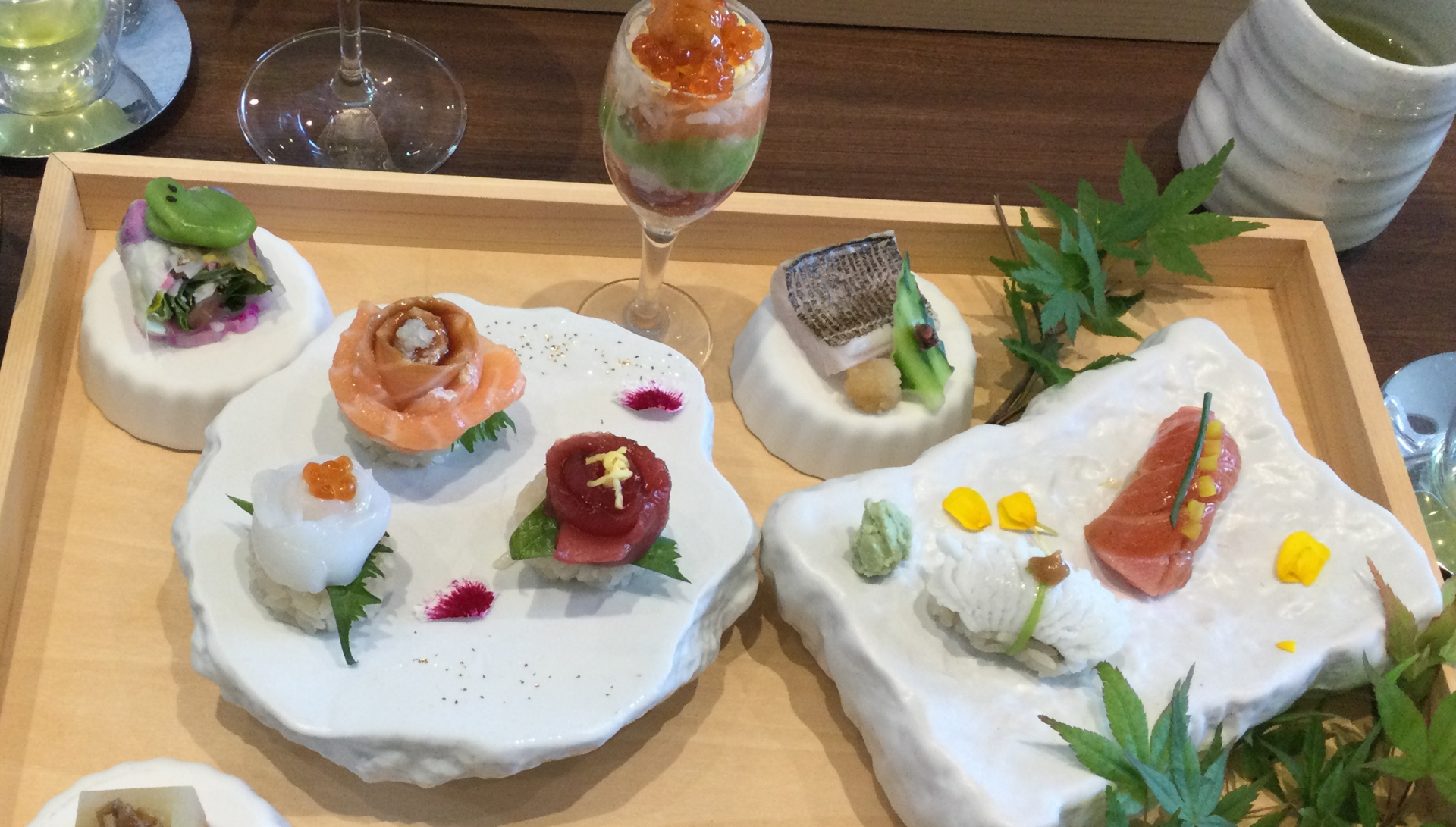 初おでかけ🙋❕ ヒルトン福岡でのお寿司ランチ🍣✨
