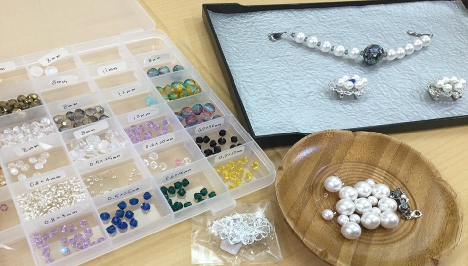 ✨💎パールが光る羽織紐＆帯留づくり💎✨