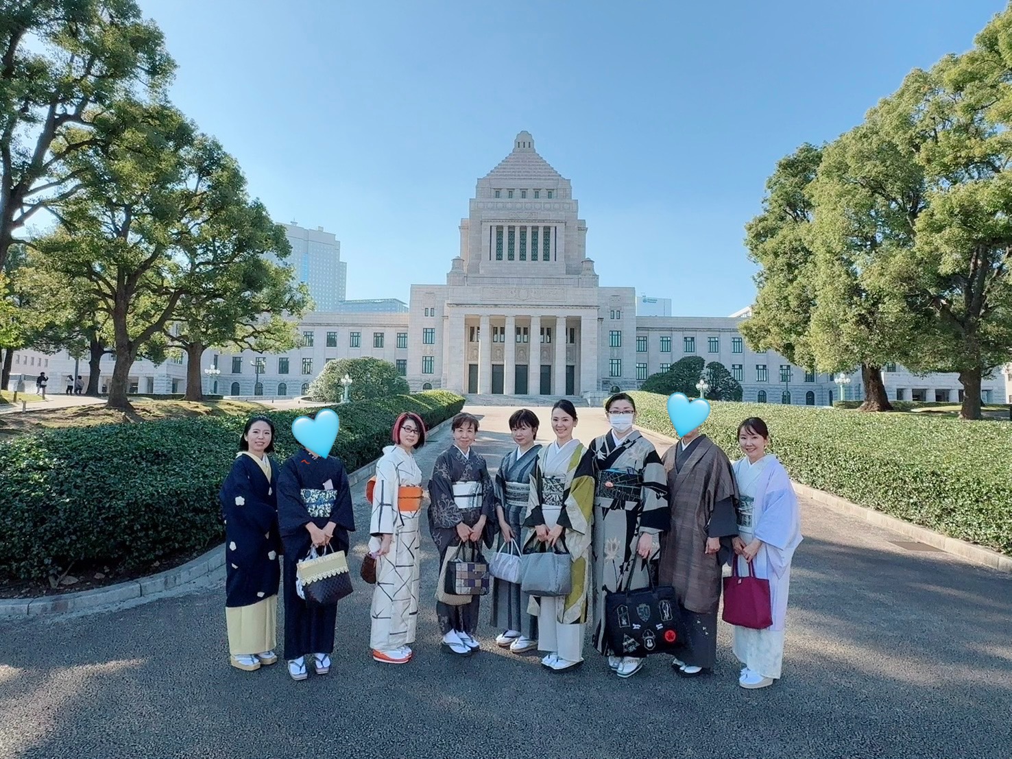 🌸【着物でお出かけ和なび】国会議事堂見学🌸