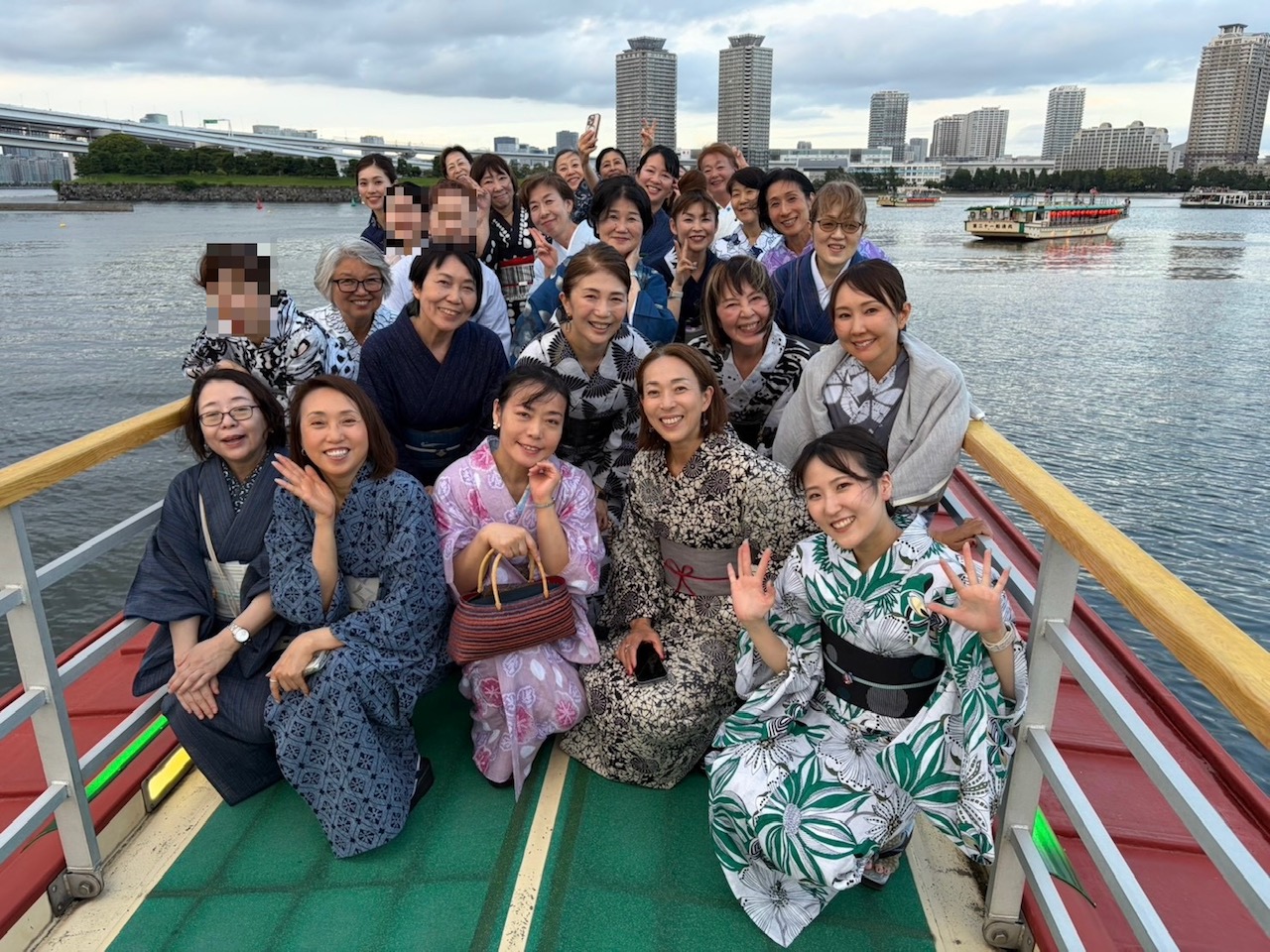 🌸【着物でお出かけ和なび】浅草橋から屋形船でお台場周遊🌸